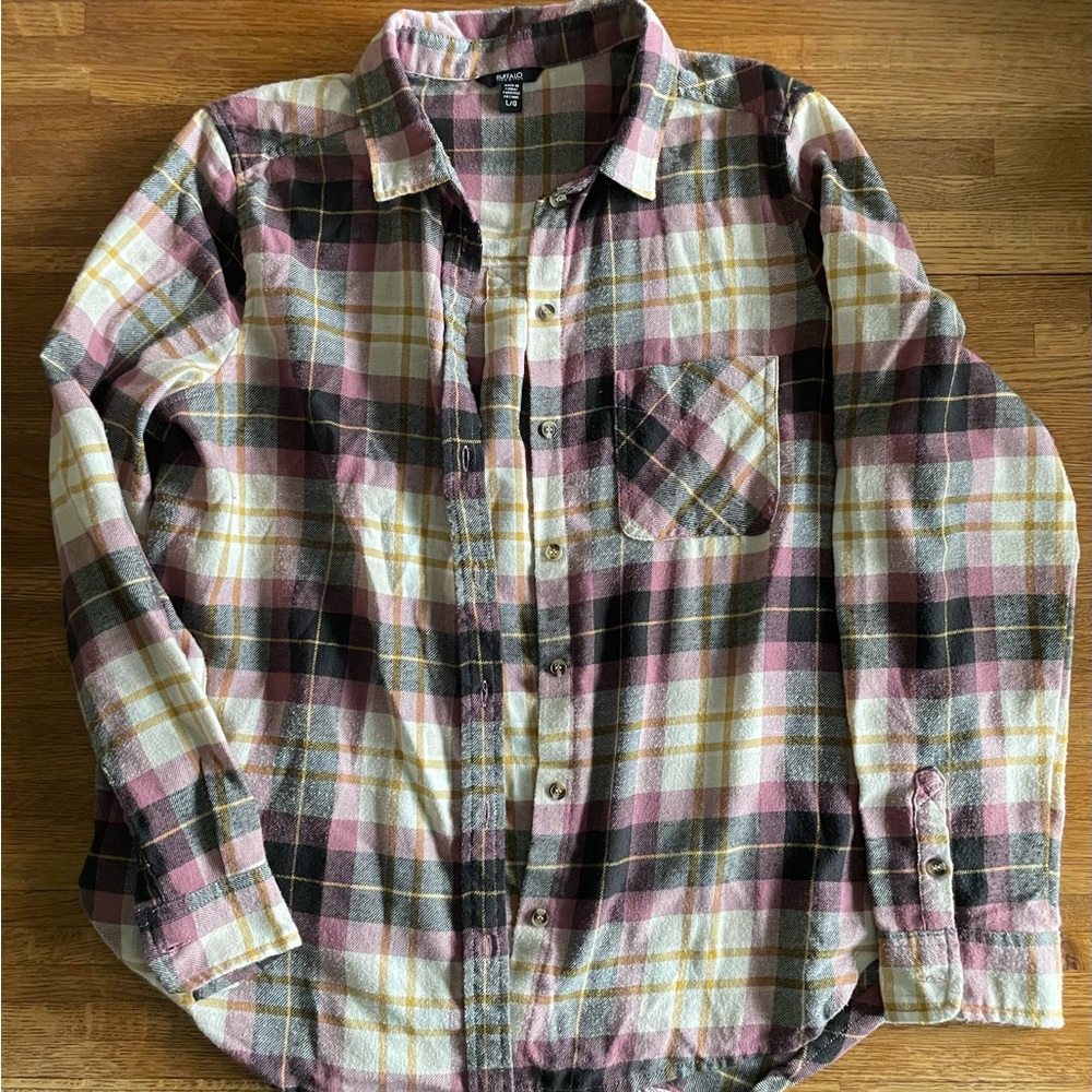 Buffalo David Bitton Plaid Button-Up Shirt